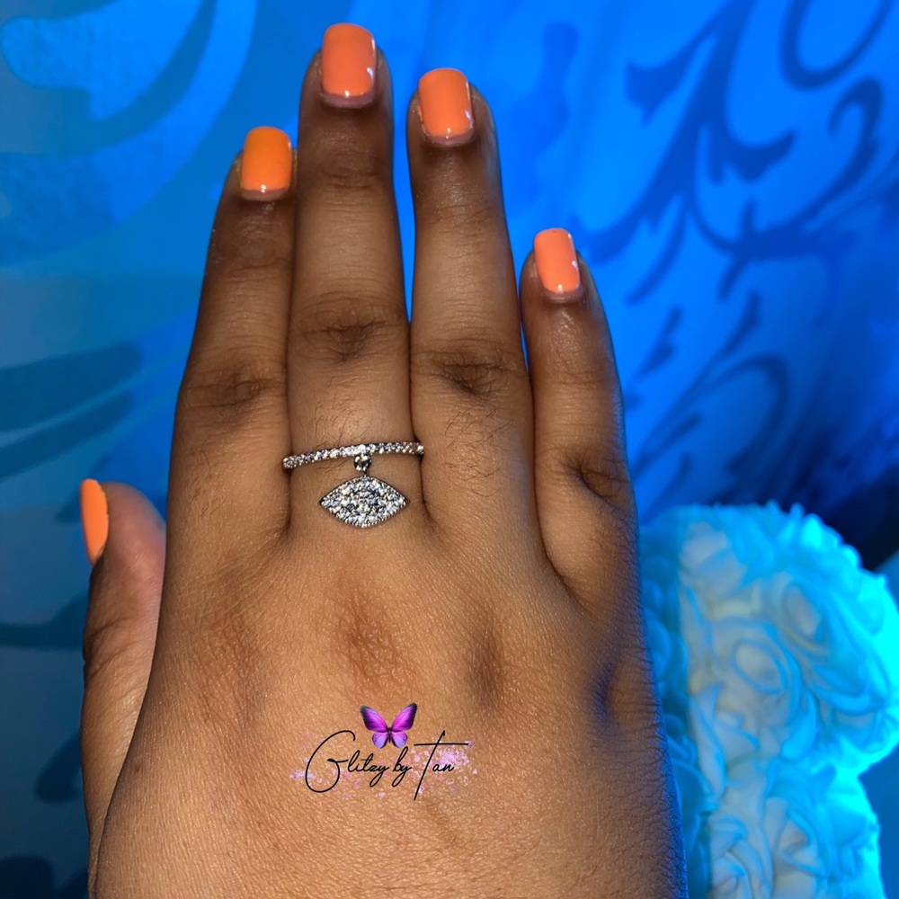 Silver Hamsa Ring